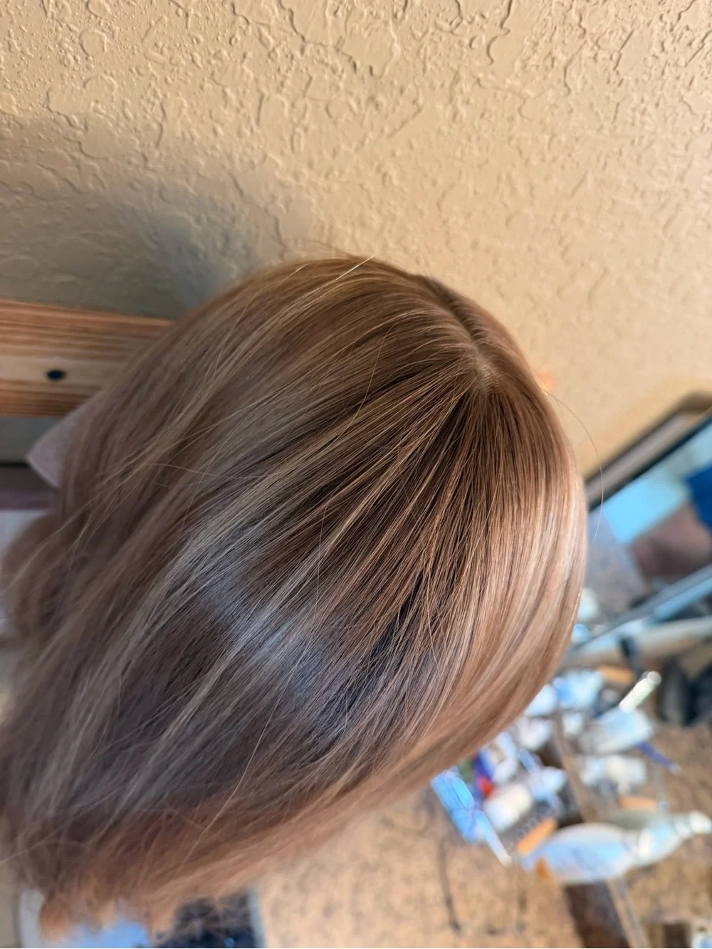 Lusta Hair 9x9 Silk Topper - 22” Dirty Blonde W/highlights - Excellent Condition